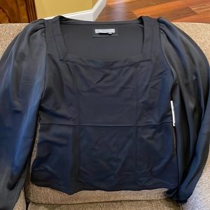 New with tags! Anthropologie black shirt. Size large